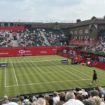 Tennis match at Queen’s Club during the HSBC Championships